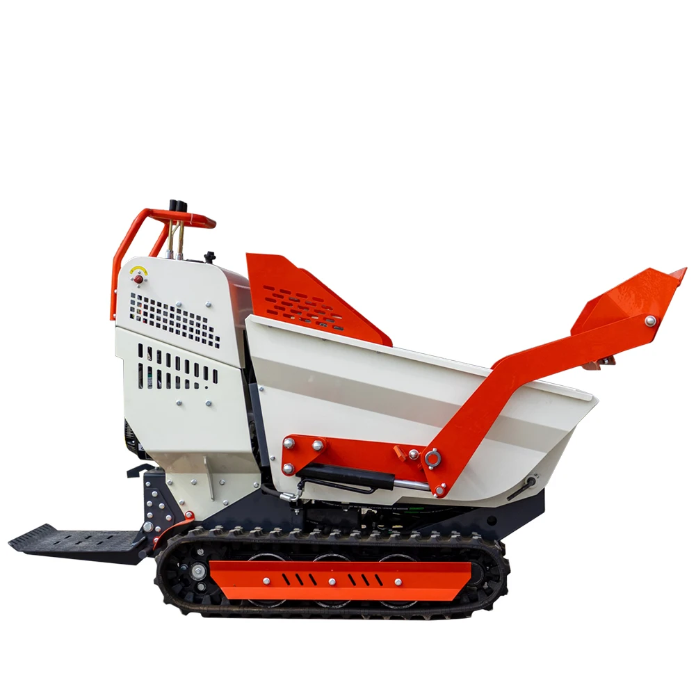 Factory Direct Sales Cheaper Price Mini Crawler Dumper New All-Terrain Self Loading Mini Truck Tracked Dumper
