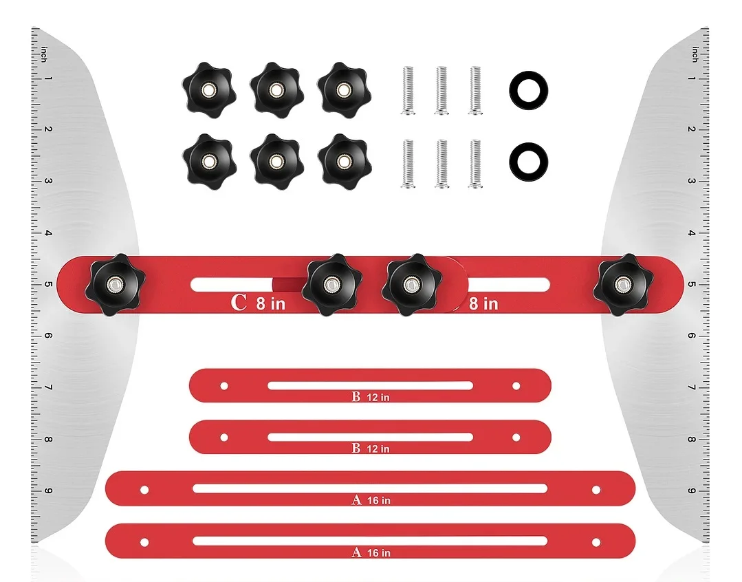Stairs Risers Shelves Cabinets Marking Measurement Tool Tread Meter Stainless Steel Stair Tread Template Tool