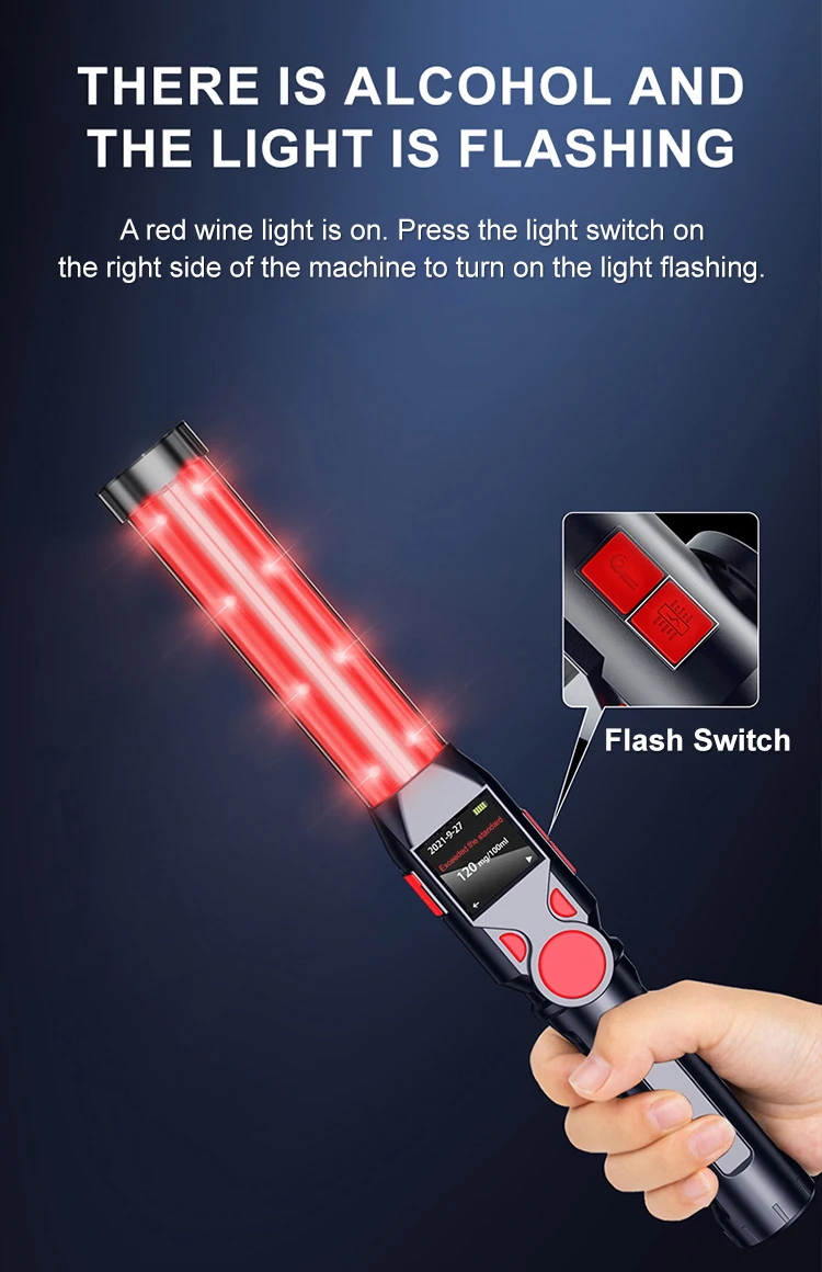 Non-contact , Multi-person continuous rapid detection Alcohol Breathalyzer for PC , quick response Alcohol Tester, AT-019s