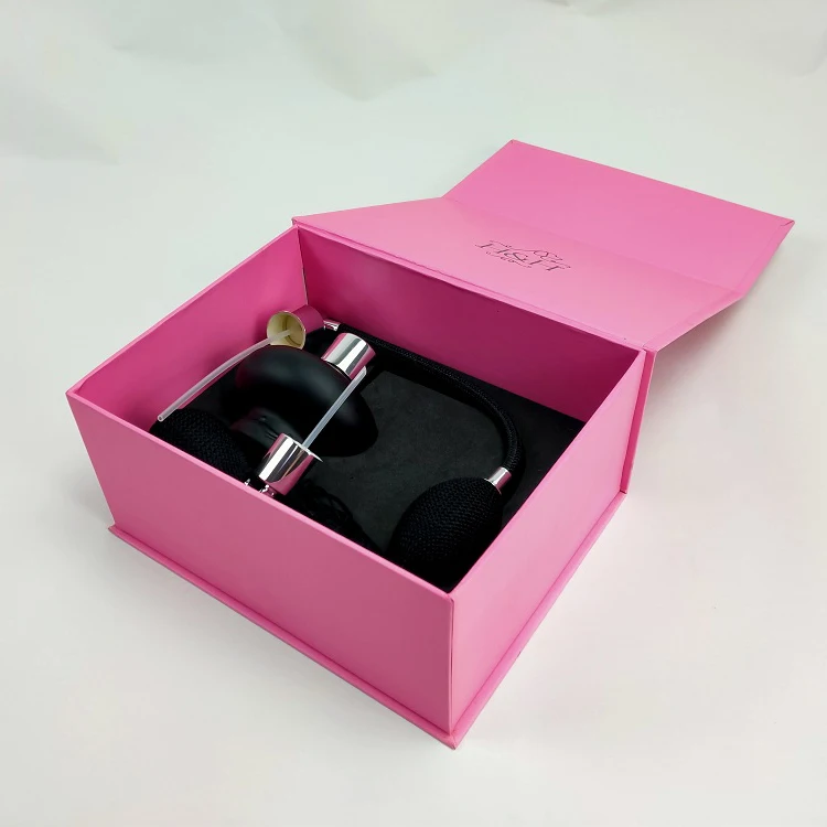 Custom Perfume Spray Bottle Pink Gift Box