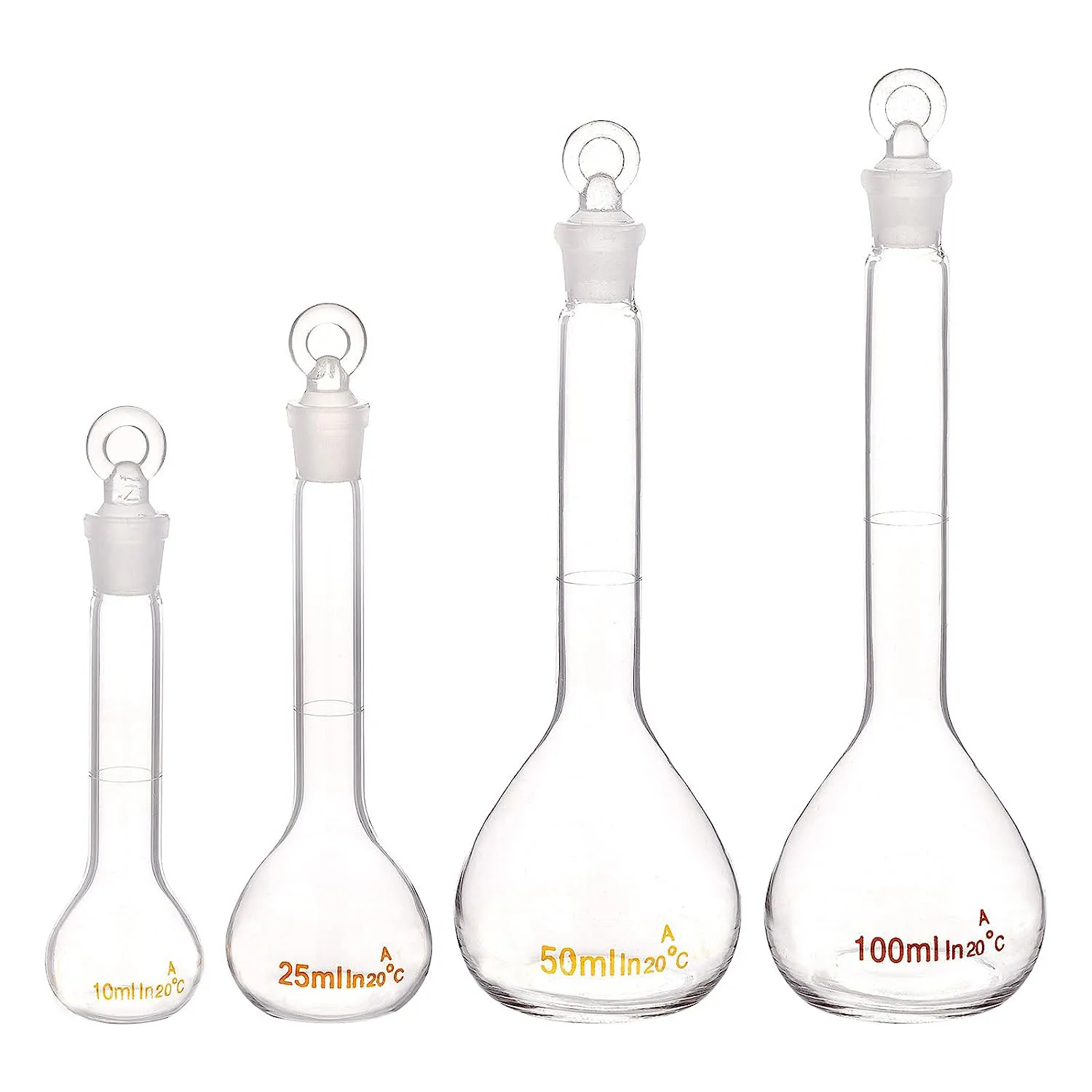 Lab Volumetric Flask 250 Glass Volumetric Flask With One Graduation