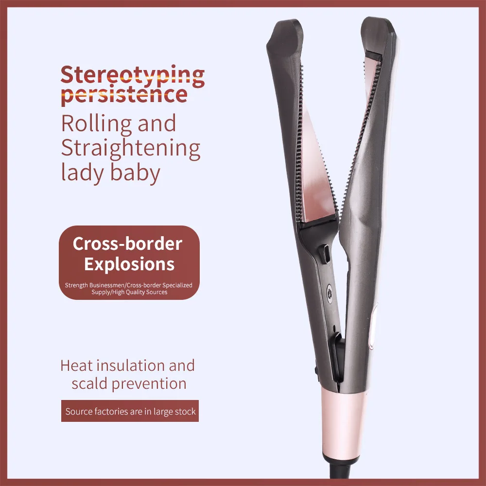 Digital Hot Air Professional Keratin Treatment Straightening Repair Ceramic Flat Iron Lady Introng Hair Straightener