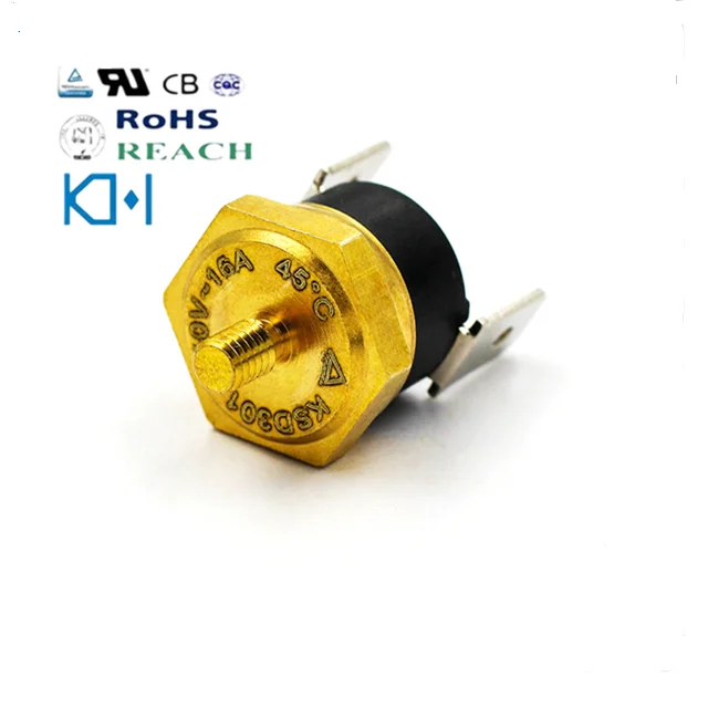 KH MC Thermostat  Motorcycle/Car/Auto ksd301 Thermal Switch Universal Thermostat Snap Disc Limit Control Design
