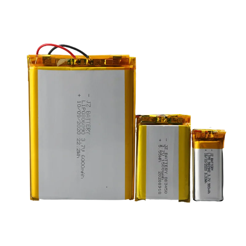 602035 350mah 170mah 1800mah 1000mah 2000mah 6000mah  3.7v Rechargeable Lithium Polymer Battery