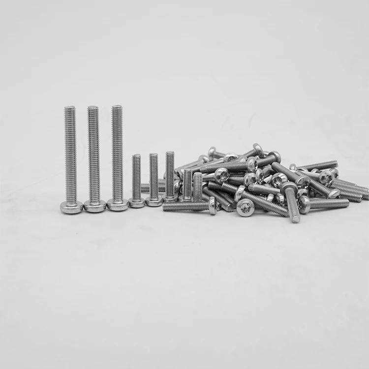 New Product M1 M1.6 M2 T15 T27 Hex Socket Stainless Steel Pan Head Machine Torx Screws