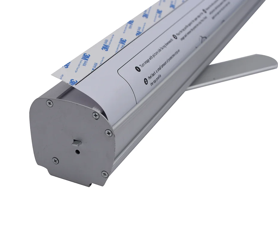 Wholesale Retractable Banners Roll up Advertising Roll Down Banner Roll Screen Stand Rollup Standee