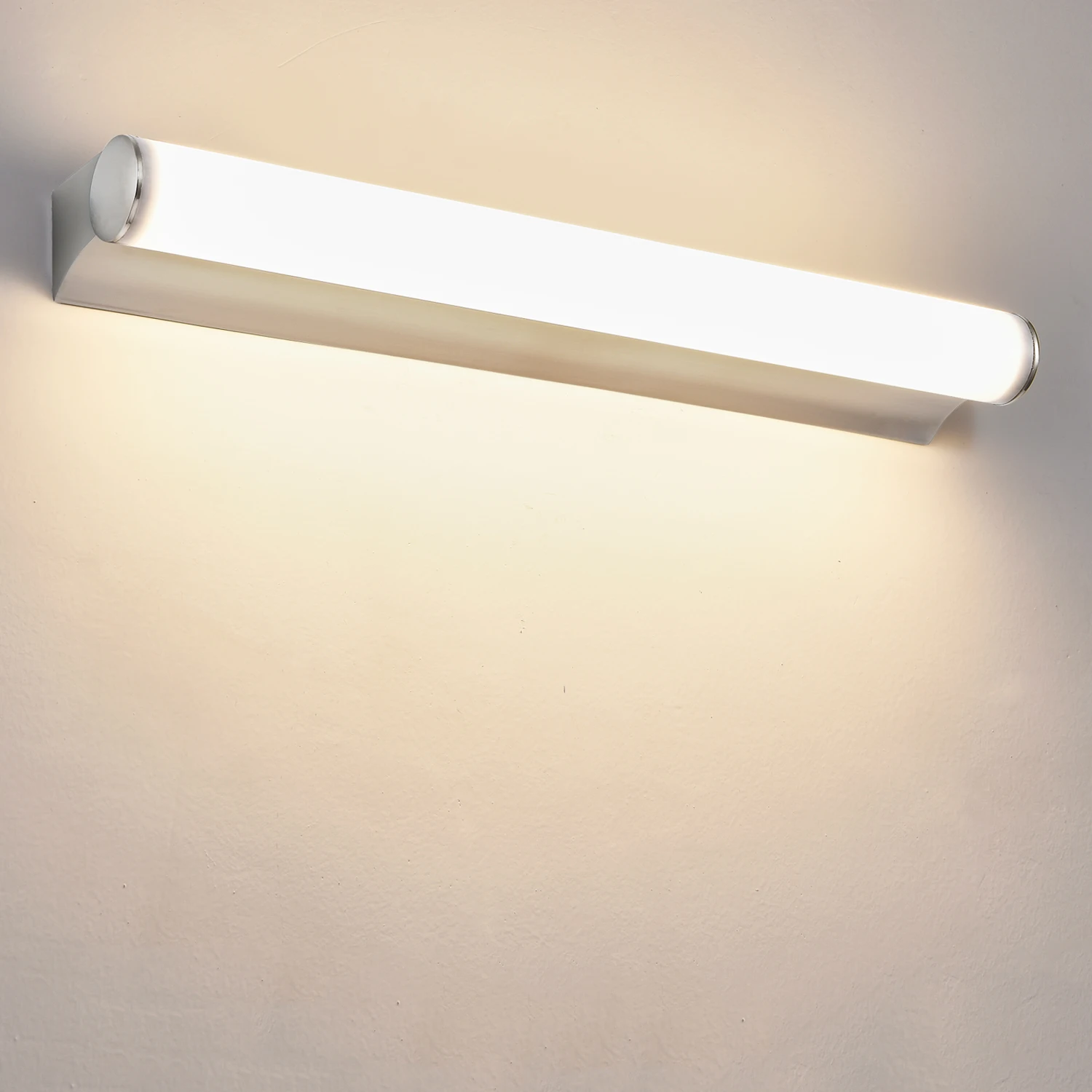 Led Modern Chrome Bathroom Vanity Lamp Led Mirror Cabinet Light Make-up Vanity Light Nordic Bathroom Lights Fixtures