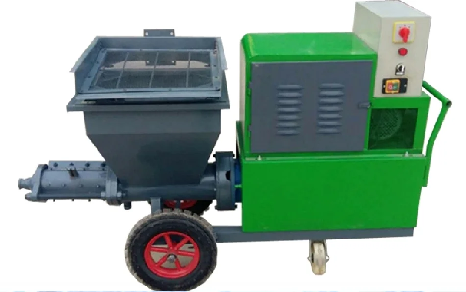 Best Sale Products Wall Cement Mortar Rendering Plaster Spray Machine