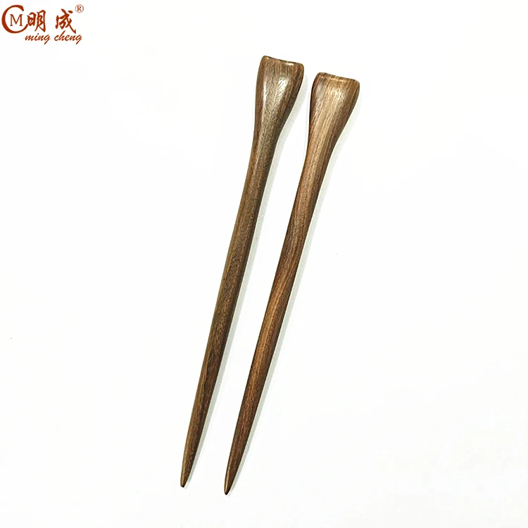Mengcheng 17-18cm retro sandalwood Japanese hair stick