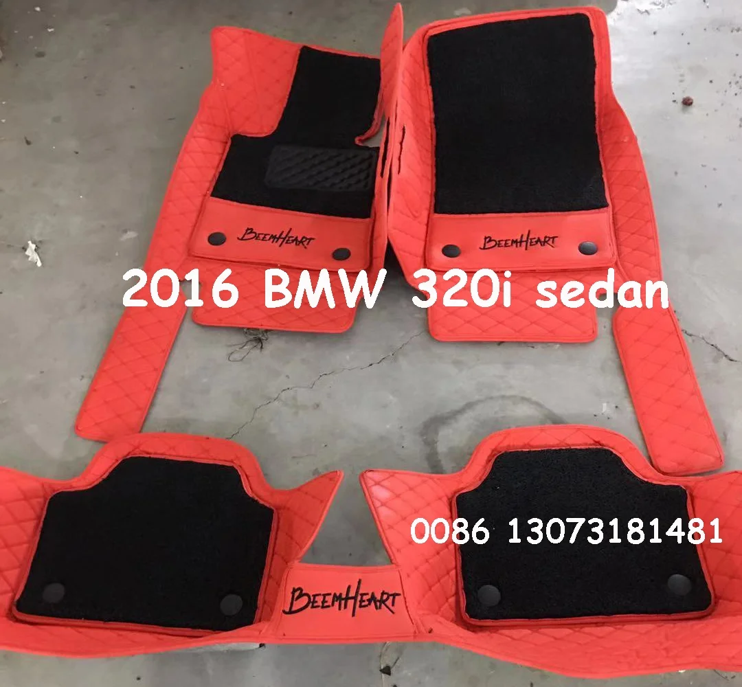 Waterproof Car Floor Mats with logo Right hand driving Opel Astraaudi A4 FloorLiner Front & Rear Carpet For Skoda Octavia