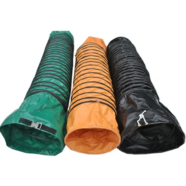 Diameter 600mm length 5m waterproof PVC telescopic air duct flexible pipe