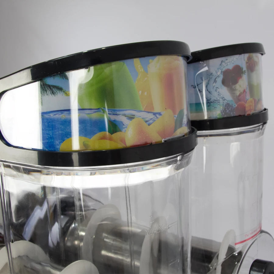 
Two bowls Commercial use Slush Machine Alcoholic drink for Hotel & Restaurant 110V 60HZ 