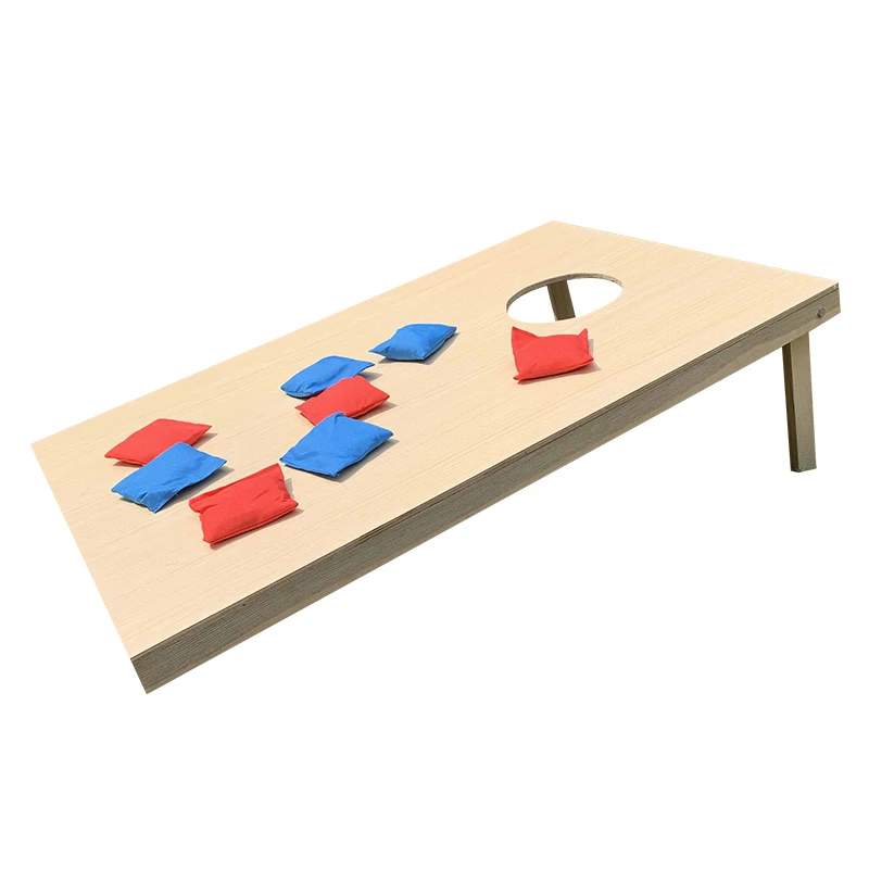 Outdoor Portable Size Cornhole Game Set with 6 Bean Bags