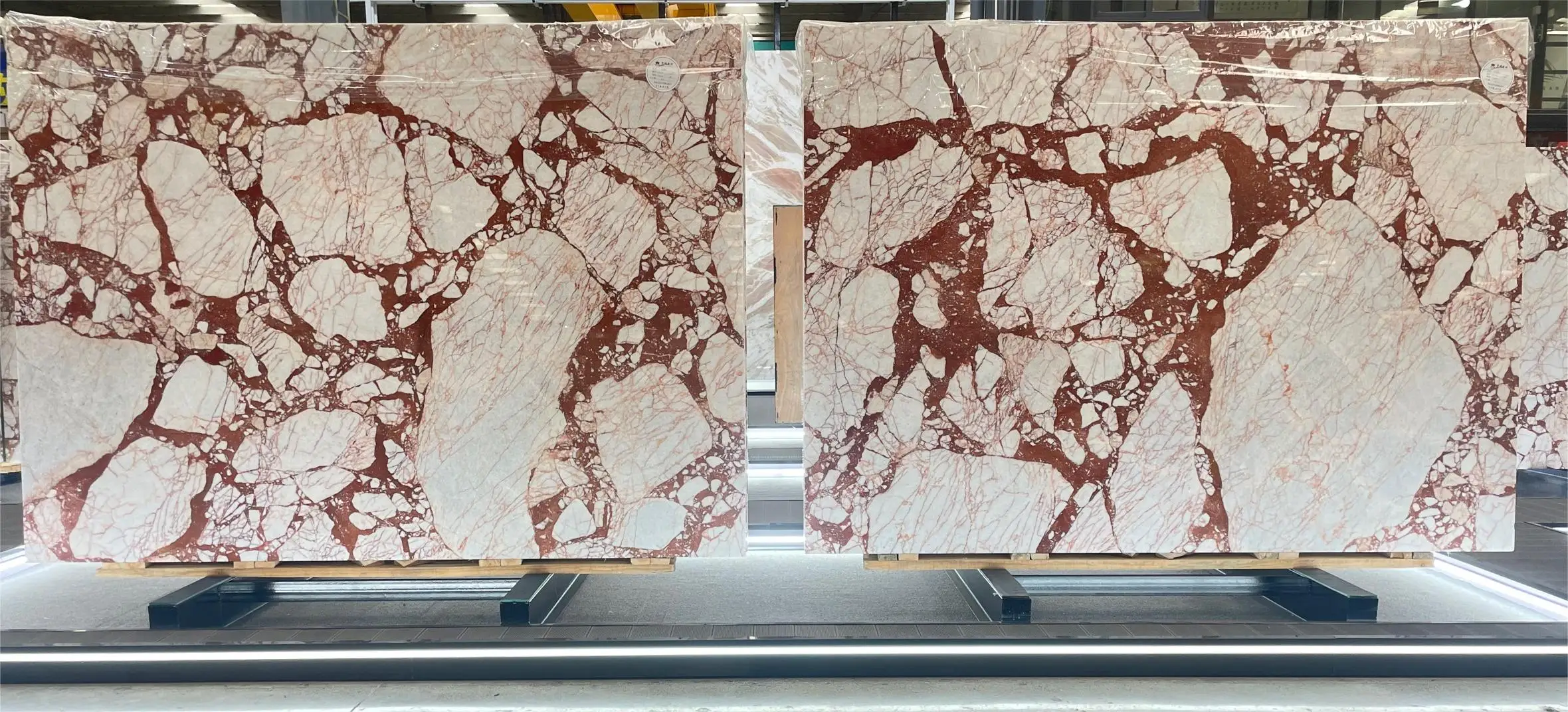 20MM  polished  Flower Pink Marble for counter top floor bathroom background wall tiles