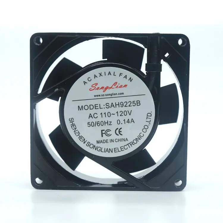 Shenzhen manufacturers wholesale axial fan 92x92x25mm ac brushless fan 110V 220V 380V