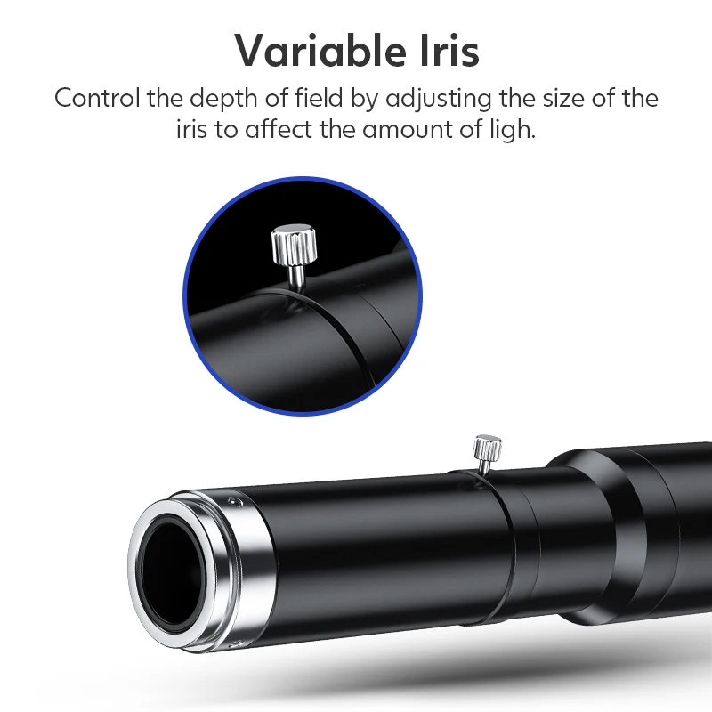 OEM WD 110 мм с высоким разрешением телецентрические линзы 5MP F9.36-F76