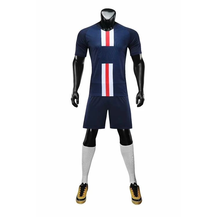 
Factory Wholesale Thailand Quality Soccer Jersey Set Custom Soccer Uniform Sets Football Jersey Kit 