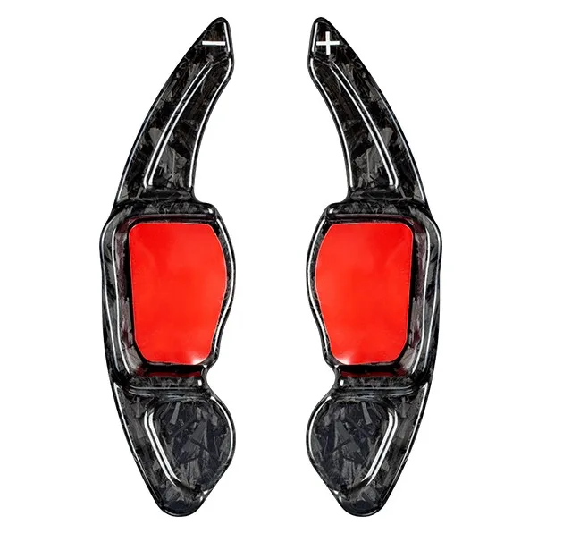 Новый стиль 2021 года, безопасное, сильное прилипание, кованая текстура, рулевое колесо, лопастное переключение для VW