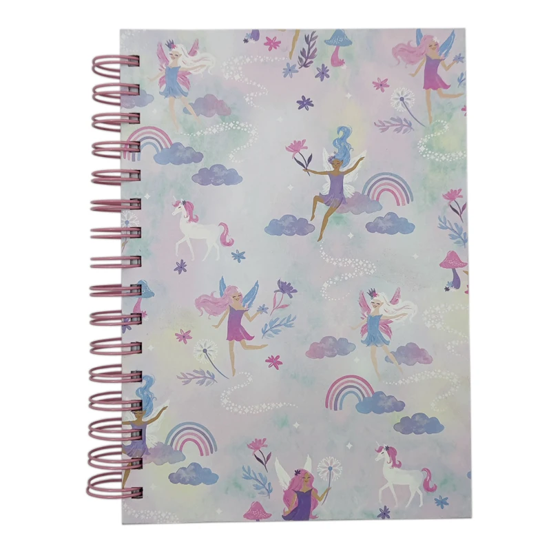 Custom Cheap Bulk A4 A5 A6 Planner Spiral Binding Stationery Notebooks
