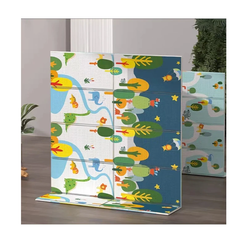 New design manufacturer promotional baby waterproof play xpe foam camping mat