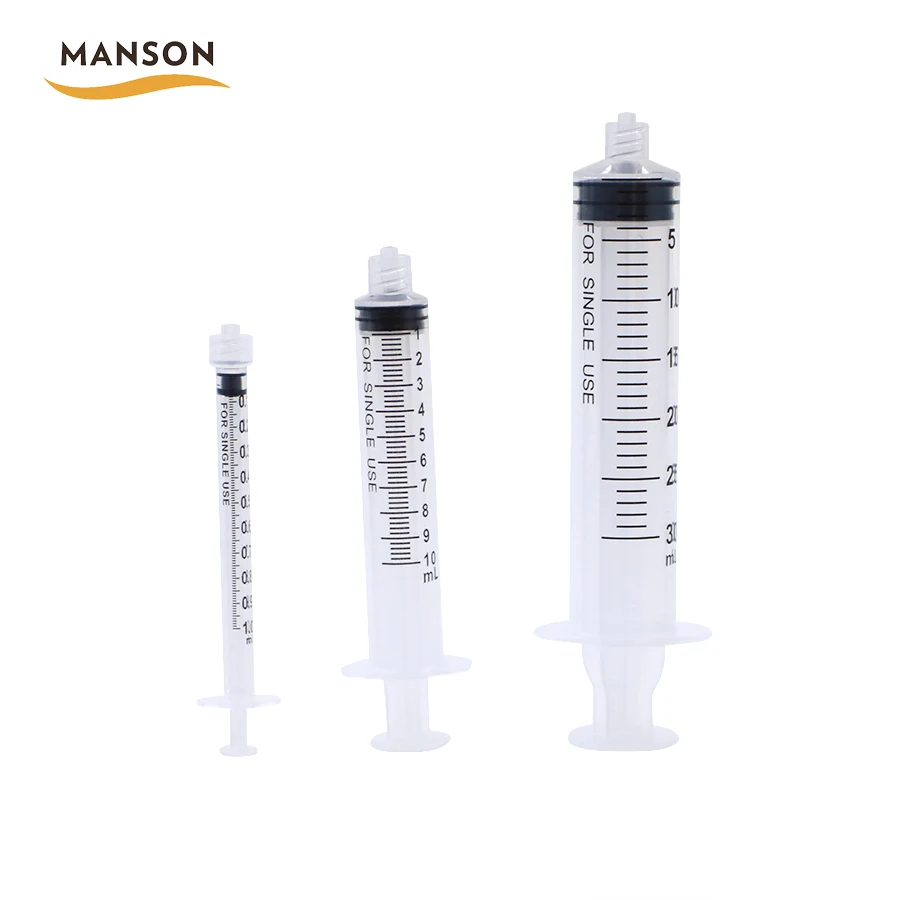 //The Price has Been Reduced by 30%// MANSON Available in Stock Disposable Syringe 1ML for Sale