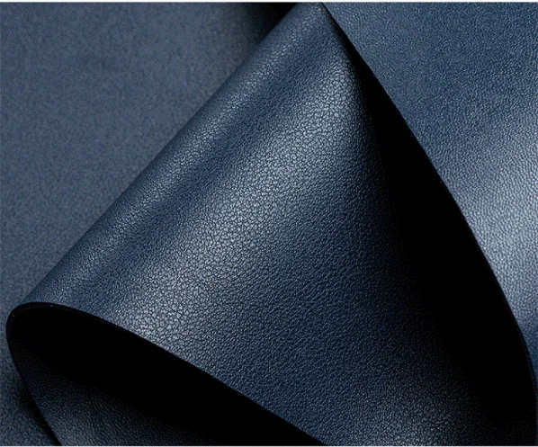 bothside pvc synthetic leather fabric for handbag  table mats mouse pads usage