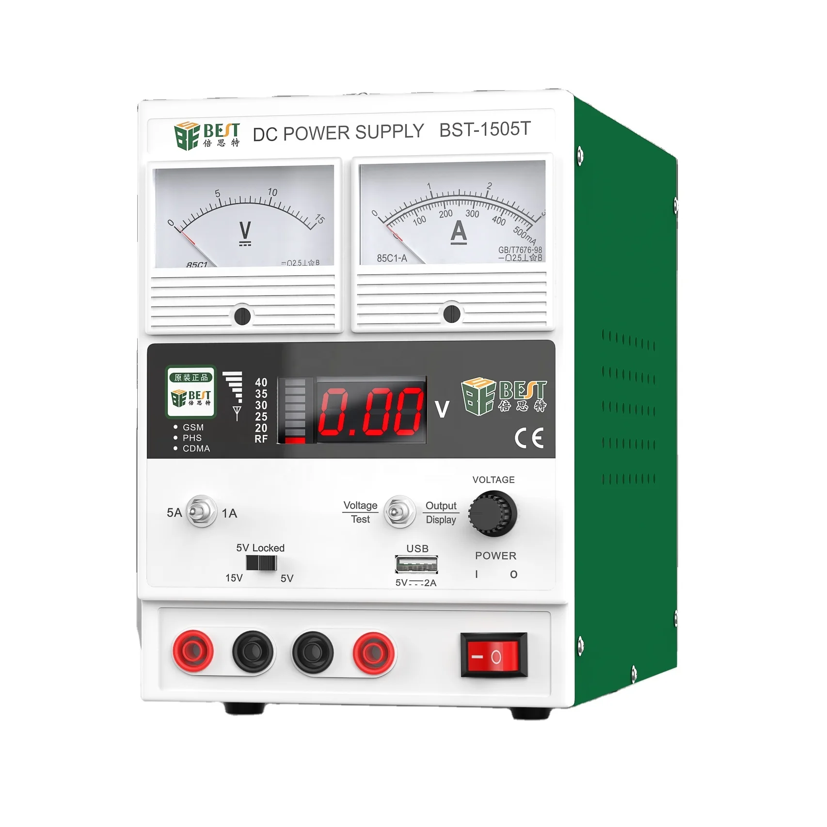ODM 1505T cheap price dc power supply digital high quality dc continuous adjustable power supply for mobile repair