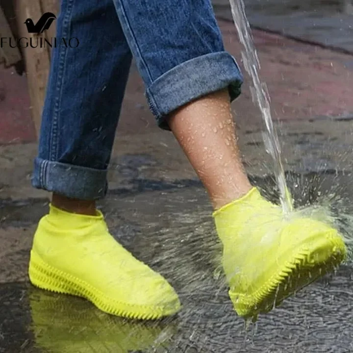 Factory Hot Selling Anti Slip Waterproof Rain Shoe Boot Cover Unisex Rain Boot Overshoes