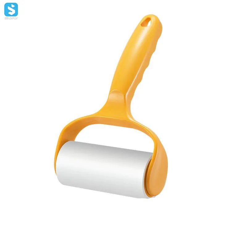 Custom lint Remover roller reusable dog cat hair extra sticky mini portable pet lint roller for clothes carpet clean
