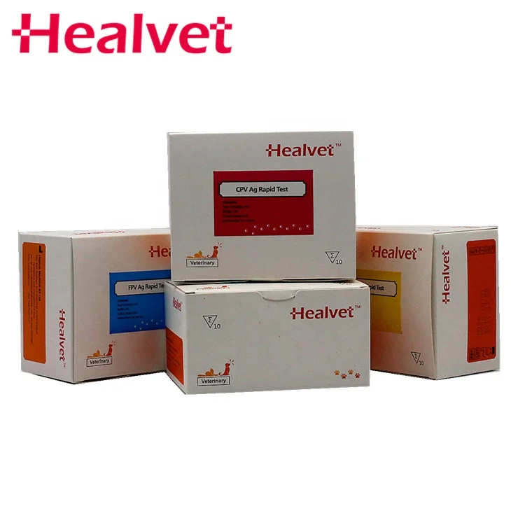 Healvet Hot Products Cheap Price Dog Feces Test 99% Accurate CPV Ag Canine Antigen Kit Cpv Pet Care