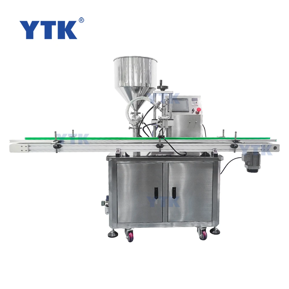 Automatic Single Head Jam Chili Sauce Peanut Butter Ketchup Honey Cosmetics Lotion Cream Bottles Paste Filling Machine