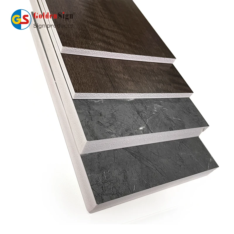 Goldensign 10mm pvc Foam Sheet with Laminated surface