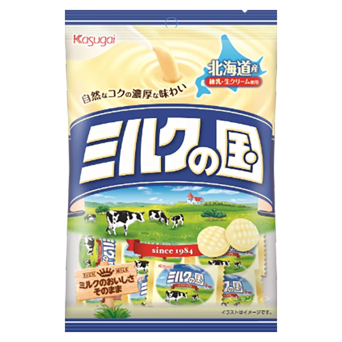 Soft popular sweets delicious milk bulk candy wholesale Japan