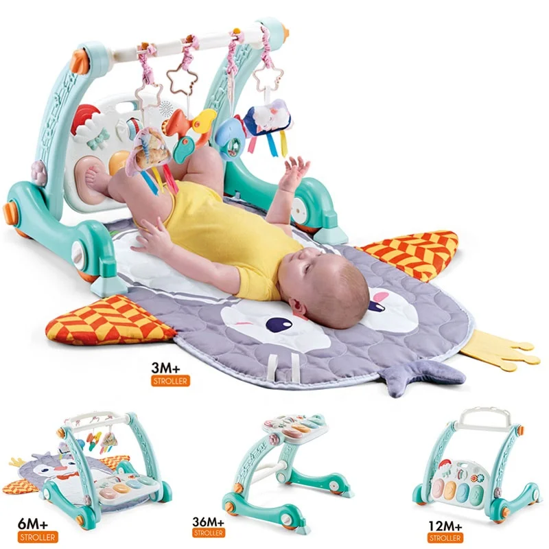 4 в 1 музыкальный коврик для игры пианино