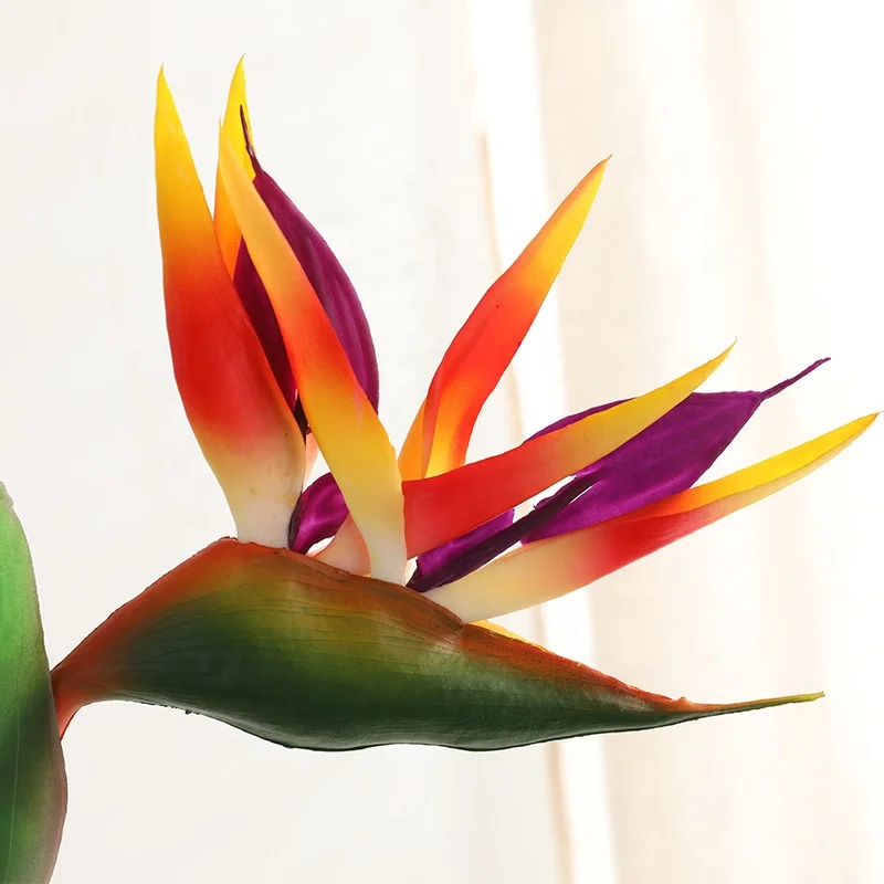 YOPIN 331 Artificial Flowers Home Decor Artificial Bird Of Paradise Plant Bird Of Paradise Flower