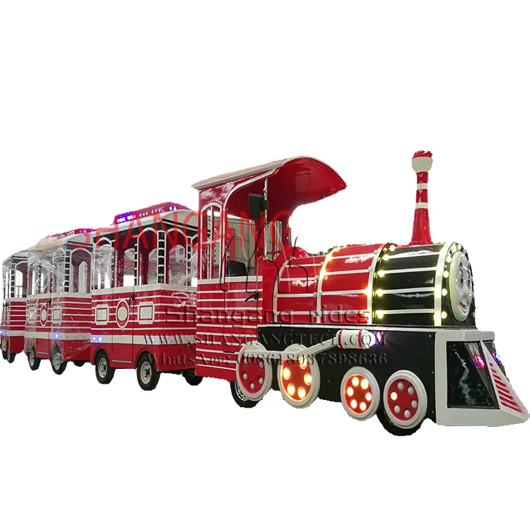 Shopping mall small amusement park trains used theme park second hand train for sale