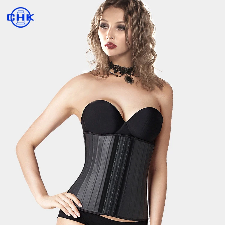 
Women plus size latex corset waist protect slimming body shaper belt waist cincher 