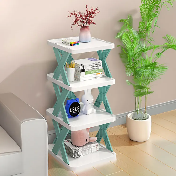 Wholesale Multi-layer Shoe Rack Simple Easy To Assemble Household Foldable Plastic Shoes Holder