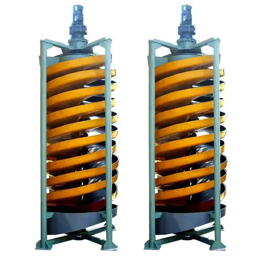 
Light self weight mining spiral chute of separator 