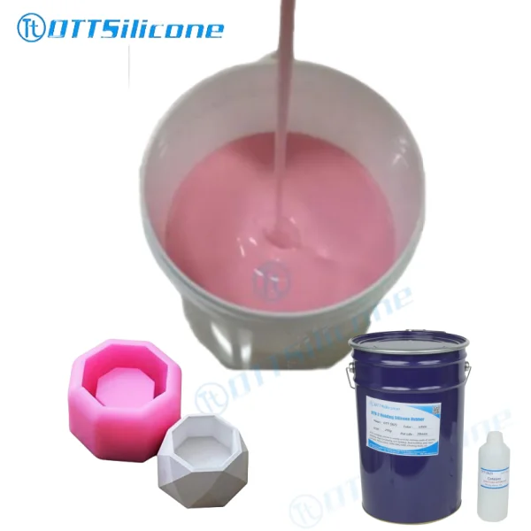 Liquid Silicone Rubber for Plater/Gepsum Mold Making RTV-2 Liquid Silicone