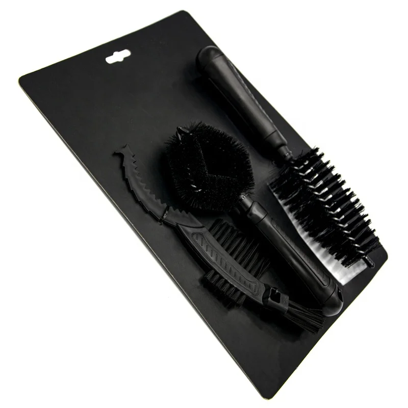 ZOYOSPORTS New Style  Bike Cleaning Brush Set Bike Cleaning Kit Bicycle Accessories 3pcs
