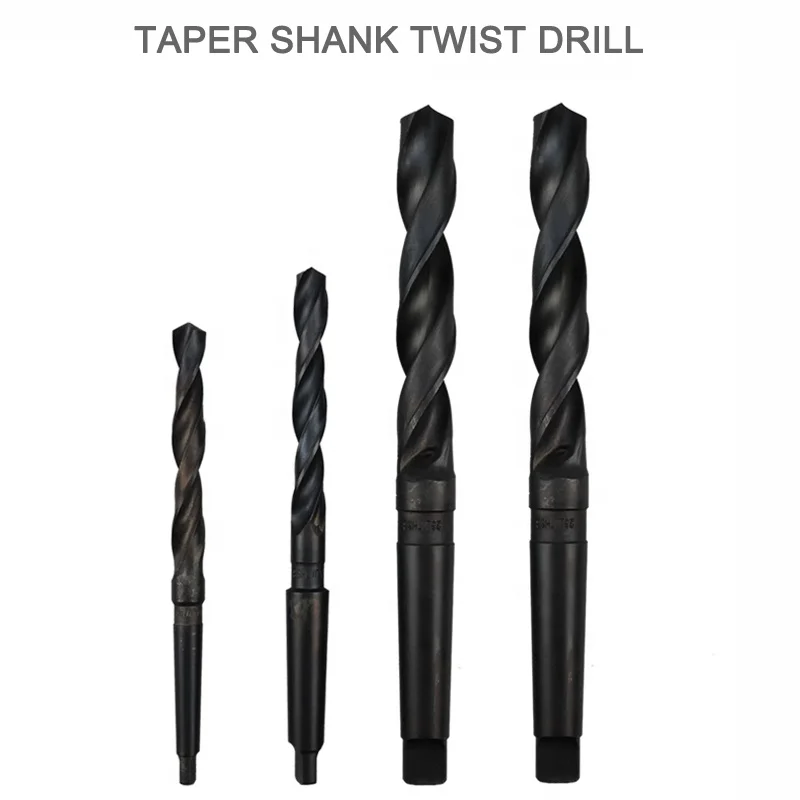 High Quality Long Parallel Twist Drills HSS Straight Taper Shank Twist Drills For Steels