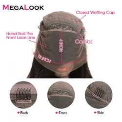 Highlight Wig Human Hair Wigs For Black Women T-part Brazilian Pre Plucked With Baby Hair Lace Front Wig