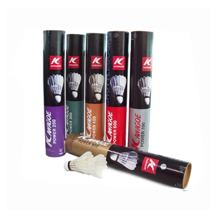 Strong Durability Single Side Goose Feather Badminton Shuttlecocks For Amateur And Professional Players