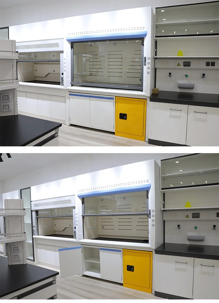 Best Sale Cosmetic Factory Analysis Laboratory Metal Stand Chemistry Fume Hood