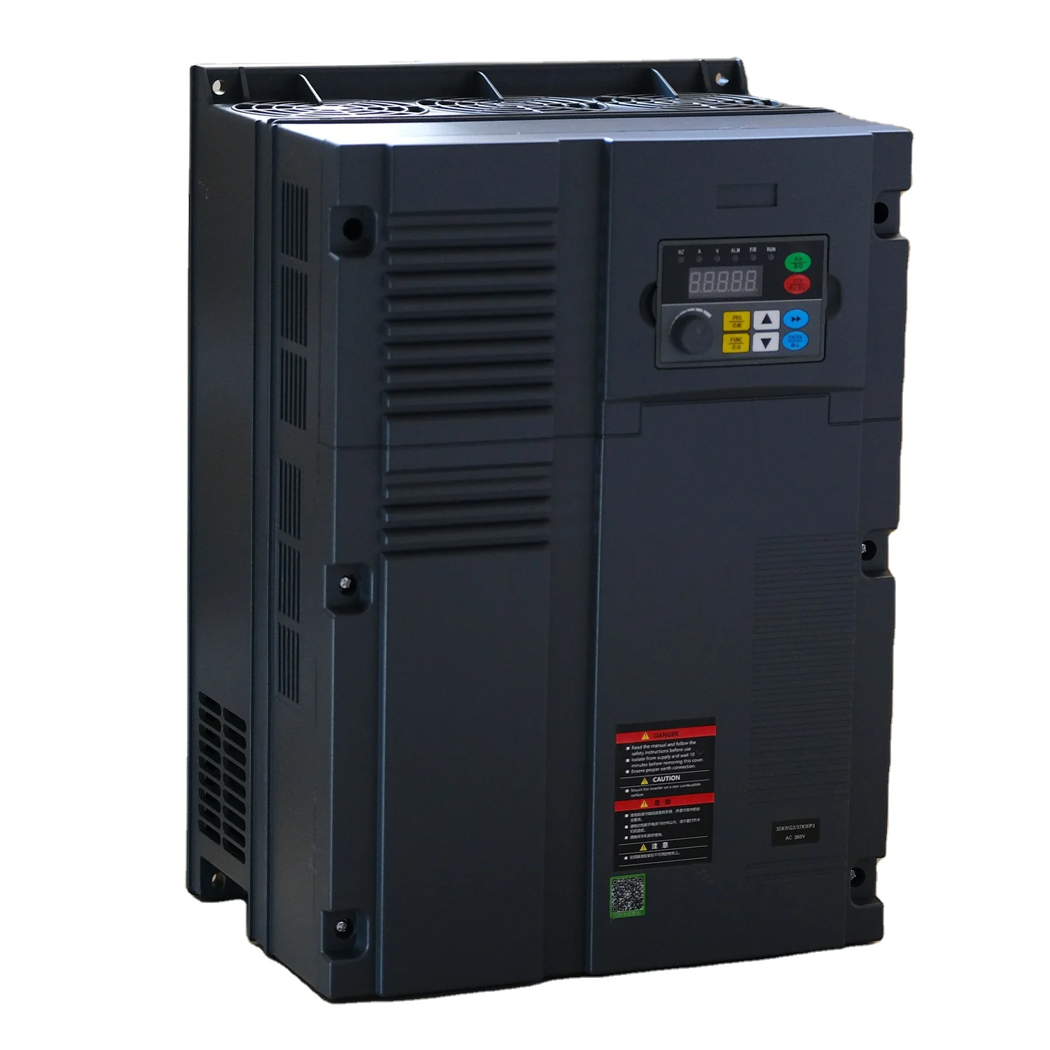 High Power Inverter 0.75kw-630kw 380V voltage transformer power converter three phase output variable frequency converter