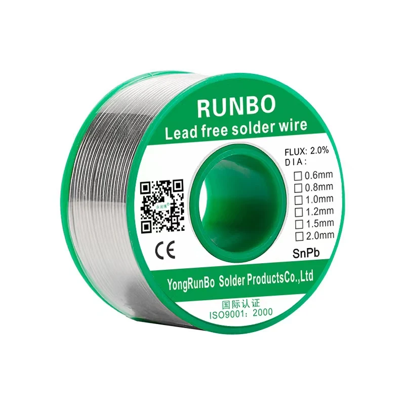 Sn63Pb37 High Purity Rosin Core Solder Wire for Electronics Soldering 100g/500g/1000g