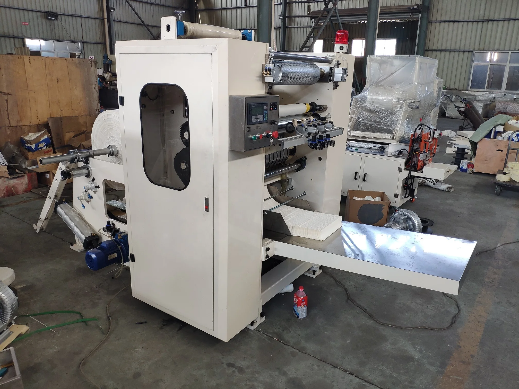 Fully automatic  N Z fold hand towel tissue paper making machine