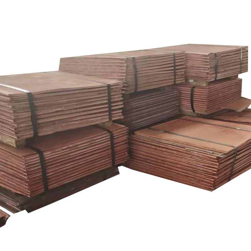 
China Hebei Metal Material Copper Wire Scrap for Sale Copper Cathode 99.9 Ton Price High Purity Cathode Copper 