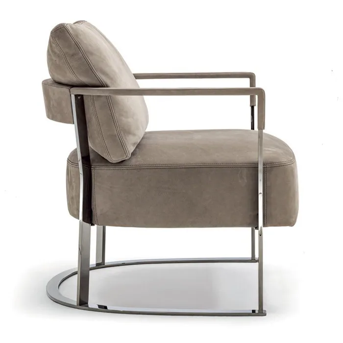 Comfortable Luxury Bedroom Furniture Lobby Fabric Velvet Dining Hotel Arm Chairs